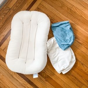 SnuggleMe Organic with covers